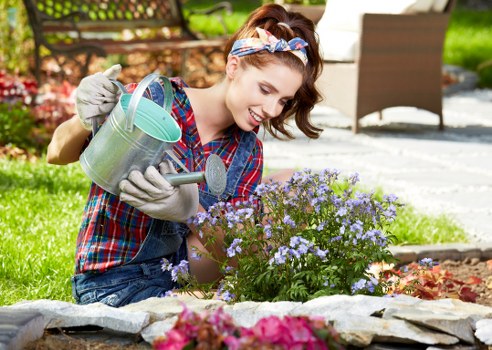 Professional garden design and installation for residential or commercial clients