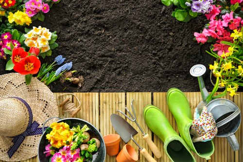 Final review of a resolved landscaping complaint with notes