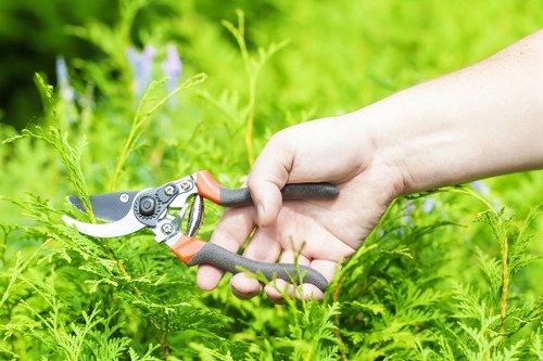 Safe final payment confirmation for Landscaping Canarywharf services