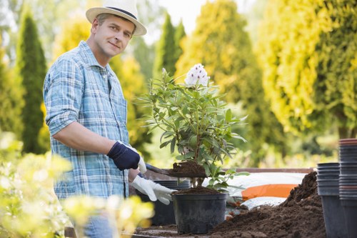 Protected landscaping checkout with flexible payment methods
